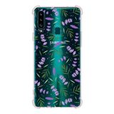 PrintiFy Samsung Galaxy A20S Uyumlu Water Color 3 Baskılı Şeffaf Köşe Korumalı Antişok Kılıf