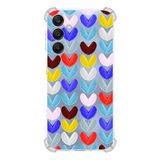 PrintiFy Samsung Galaxy A25 Uyumlu Water Color 1 Baskılı Şeffaf Köşe Korumalı Antişok Kılıf