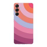 Printify Samsung Galaxy A26 İle Uyumlu Kamera Korumalı Renk Cümbüşü F Tasarımlı Şeffaf Silikon Kılıf