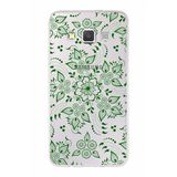 PrintiFy Samsung Galaxy A3 ile Uyumlu Kapak Nostalji Desen - A Tasarımlı 1mm Fit Şeffaf Silikon Kılıf