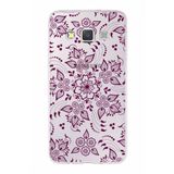 PrintiFy Samsung Galaxy A3 ile Uyumlu Kapak Nostalji Desen - F Tasarımlı 1mm Fit Şeffaf Silikon Kılıf