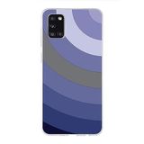 PrintiFy Samsung Galaxy A31 ile Uyumlu Kapak Renk Cümbüşü D Lila Tasarımlı 1mm Fit Şeffaf Silikon Kılıf