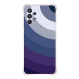 PrintiFy Samsung Galaxy A32 Uyumlu Köşe Korumalı Antişok Kapak Renk Cümbüşü Tasarımlı Şeffaf Kılıf