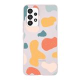 PrintiFy Samsung Galaxy A33 ile Uyumlu Kapak Grunge Tasarımlı 1mm Fit Şeffaf Silikon Kılıf