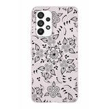 PrintiFy Samsung Galaxy A33 ile Uyumlu Kapak Nostalji Desen - B Tasarımlı 1mm Fit Şeffaf Silikon Kılıf
