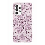 PrintiFy Samsung Galaxy A33 ile Uyumlu Kapak Nostalji Desen - F Tasarımlı 1mm Fit Şeffaf Silikon Kılıf