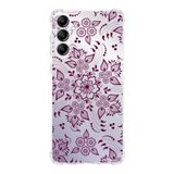 PrintiFy Samsung Galaxy A35 Uyumlu Köşe Korumalı Antişok Kapak Nostalji Desen Tasarımlı Şeffaf Kılıf
