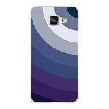 PrintiFy Samsung Galaxy A5 2016 ile Uyumlu Kapak Renk Cümbüşü E Mavi Tasarımlı 1mm Fit Şeffaf Silikon Kılıf