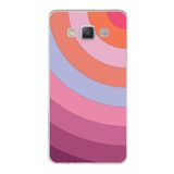 PrintiFy Samsung Galaxy A5 ile Uyumlu Kapak Renk Cümbüşü F Pembe Tasarımlı 1mm Fit Şeffaf Silikon Kılıf