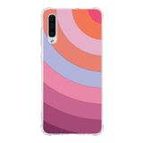 PrintiFy Samsung Galaxy A50 Uyumlu Köşe Korumalı Antişok Kapak Renk Cümbüşü Tasarımlı Şeffaf Kılıf