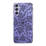 PrintiFy Samsung Galaxy A54 ile Uyumlu Kapak Nostalji Desen - B Tasarımlı 1mm Fit Şeffaf Silikon Kılıf