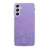 PrintiFy Samsung Galaxy A54 ile Uyumlu Kapak Nostalji Desen - C Tasarımlı 1mm Fit Şeffaf Silikon Kılıf