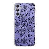 PrintiFy Samsung Galaxy A54 Uyumlu Kamera Korumalı Kapak Nostalji Desen B Tasarımlı Şeffaf Kılıf