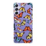 PrintiFy Samsung Galaxy A54 Uyumlu Water Color 2 Baskılı Şeffaf Köşe Korumalı Antişok Kılıf