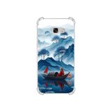 PrintiFy Samsung Galaxy A7 2017 ile Uyumlu Simya Serisi Sonsuz Akış Tasarımlı Uv Baskılı Köşe Korumalı Antişok Kılıf