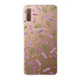PrintiFy Samsung Galaxy A7 2018 ile Uyumlu 1mm Slim Fit Water Color 3 Baskılı Şeffaf Kılıf