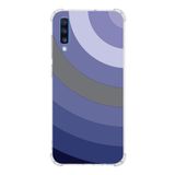 PrintiFy Samsung Galaxy A70 Uyumlu Köşe Korumalı Antişok Kapak Renk Cümbüşü Tasarımlı Şeffaf Kılıf