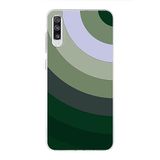 PrintiFy Samsung Galaxy A70s ile Uyumlu Kapak Renk Cümbüşü C Haki Tasarımlı 1mm Fit Şeffaf Silikon Kılıf
