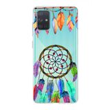 PrintiFy Samsung Galaxy A71 ile Uyumlu 1mm Slim Fit Nazar Boncuğu 6 Baskılı Şeffaf Kılıf