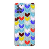 PrintiFy Samsung Galaxy A71 ile Uyumlu Water Color 1 Kamera Korumalı Şeffaf Kılıf