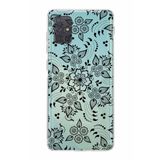 PrintiFy Samsung Galaxy A71 Uyumlu Kamera Korumalı Kapak Nostalji Desen B Tasarımlı Şeffaf Kılıf