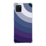 PrintiFy Samsung Galaxy A81 Köşe Korumalı Antişok Kapak Renk Cümbüşü Tasarımlı Şeffaf Kılıf
