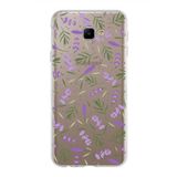PrintiFy Samsung Galaxy J4 Core ile Uyumlu 1mm Slim Fit Water Color 3 Baskılı Şeffaf Kılıf