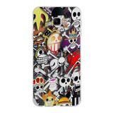 PrintiFy Samsung Galaxy J4 Core ile Uyumlu Kapak Anime Tasarımlı 1mm Fit Şeffaf Silikon Kılıf