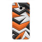 PrintiFy Samsung Galaxy J4 Core ile Uyumlu Kapak Grafiti Style Tasarımlı 1mm Fit Şeffaf Silikon Kılıf