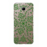 PrintiFy Samsung Galaxy J4 Core ile Uyumlu Kapak Nostalji Desen - A Tasarımlı 1mm Fit Şeffaf Silikon Kılıf