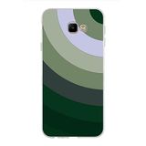 PrintiFy Samsung Galaxy J4 Core ile Uyumlu Kapak Renk Cümbüşü C Haki Tasarımlı 1mm Fit Şeffaf Silikon Kılıf