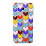 PrintiFy Samsung Galaxy J4+ Plus ile Uyumlu Water Color 1 Kamera Korumalı Şeffaf Kılıf