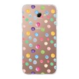 PrintiFy Samsung Galaxy J4+ Plus ile Uyumlu Water Color 6 Kamera Korumalı Şeffaf Kılıf