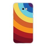 PrintiFy Samsung Galaxy J4 Plus Uyumlu Kamera Korumalı Kapak Renk Cümbüşü A Tasarımlı Şeffaf Kılıf