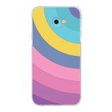 PrintiFy Samsung Galaxy J4 Plus Uyumlu Kamera Korumalı Kapak Renk Cümbüşü B Tasarımlı Şeffaf Kılıf