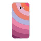 PrintiFy Samsung Galaxy J4 Plus Uyumlu Kamera Korumalı Kapak Renk Cümbüşü F Tasarımlı Şeffaf Kılıf