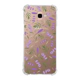 PrintiFy Samsung Galaxy J4+ Plus Uyumlu Water Color 3 Baskılı Şeffaf Köşe Korumalı Antişok Kılıf