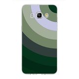 PrintiFy Samsung Galaxy J5 2016 ile Uyumlu Kapak Renk Cümbüşü C Haki Tasarımlı 1mm Fit Şeffaf Silikon Kılıf