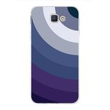PrintiFy Samsung Galaxy J5 Prime ile Uyumlu Kapak Renk Cümbüşü E Mavi Tasarımlı 1mm Fit Şeffaf Silikon Kılıf