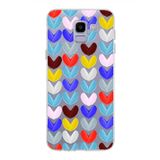 PrintiFy Samsung Galaxy J6 2018 ile Uyumlu 1mm Slim Fit Water Color 1 Baskılı Şeffaf Kılıf