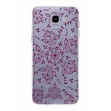 PrintiFy Samsung Galaxy J6 ile Uyumlu Kapak Nostalji Desen - F Tasarımlı 1mm Fit Şeffaf Silikon Kılıf