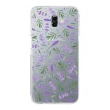 PrintiFy Samsung Galaxy J6 Plus 2018 ile Uyumlu 1mm Slim Fit Water Color 3 Baskılı Şeffaf Kılıf