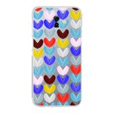PrintiFy Samsung Galaxy J6+ Plus ile Uyumlu Water Color 1 Kamera Korumalı Şeffaf Kılıf