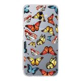 PrintiFy Samsung Galaxy J6+ Plus ile Uyumlu Water Color 2 Kamera Korumalı Şeffaf Kılıf