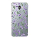 PrintiFy Samsung Galaxy J6+ Plus ile Uyumlu Water Color 3 Kamera Korumalı Şeffaf Kılıf