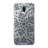 PrintiFy Samsung Galaxy J6 Plus Uyumlu Kamera Korumalı Kapak Nostalji Desen B Tasarımlı Şeffaf Kılıf