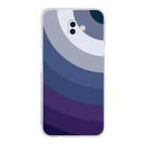 PrintiFy Samsung Galaxy J6 Plus Uyumlu Kamera Korumalı Kapak Renk Cümbüşü E Tasarımlı Şeffaf Kılıf