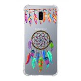 PrintiFy Samsung Galaxy J6+ Plus Uyumlu Nazar Boncuğu 6 Baskılı Şeffaf Köşe Korumalı Antişok Kılıf