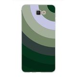 PrintiFy Samsung Galaxy J7 Prime 2 ile Uyumlu Kapak Renk Cümbüşü C Haki Tasarımlı 1mm Fit Şeffaf Silikon Kılıf
