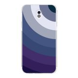 PrintiFy Samsung Galaxy J7 Pro Uyumlu Kamera Korumalı Kapak Renk Cümbüşü E Tasarımlı Şeffaf Kılıf